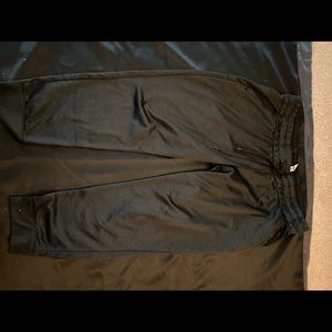 Adidas black joggers